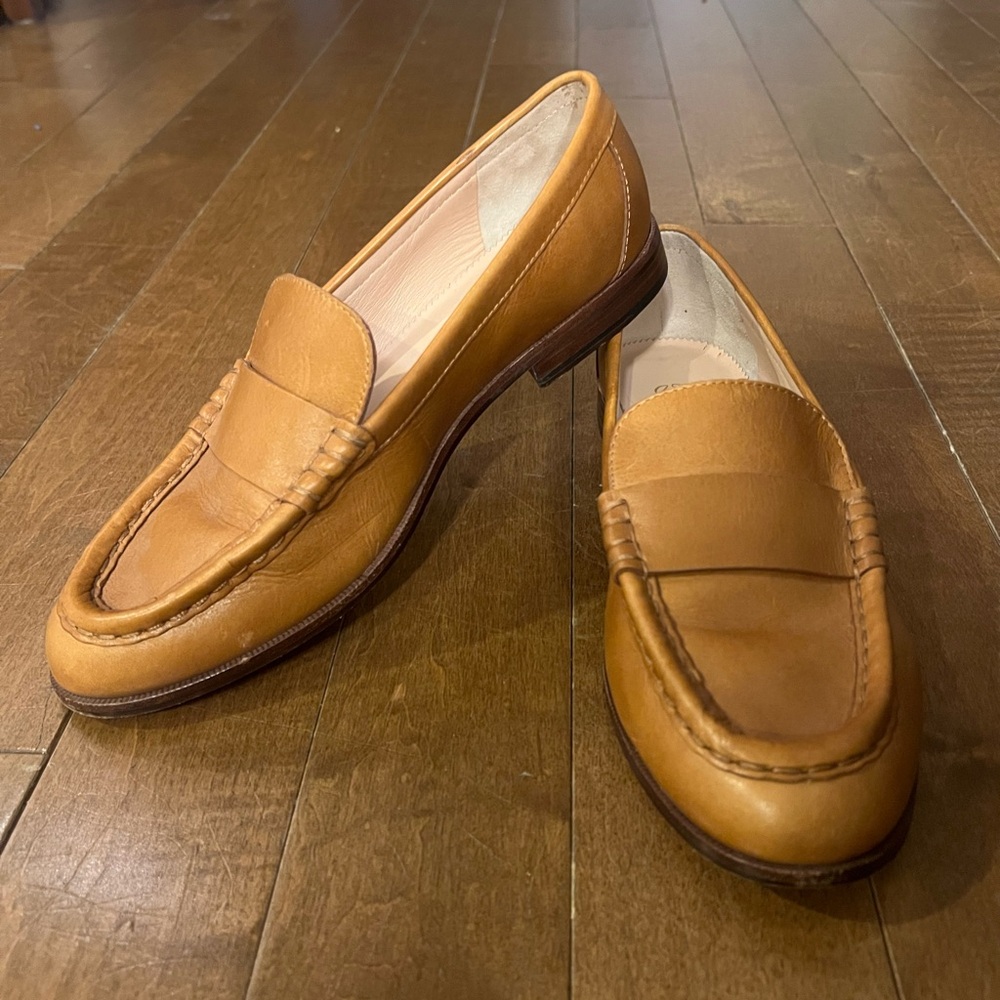 J. Crew Women’s Brown Leather Loafers
